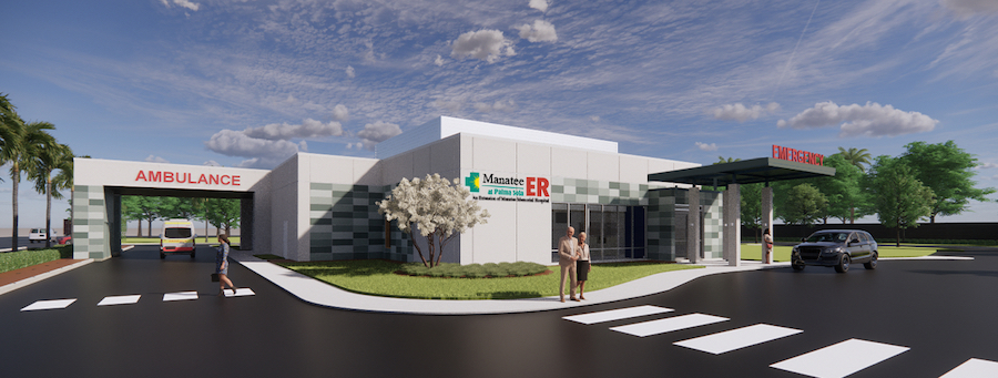 A rendering of ER at Palma Sola