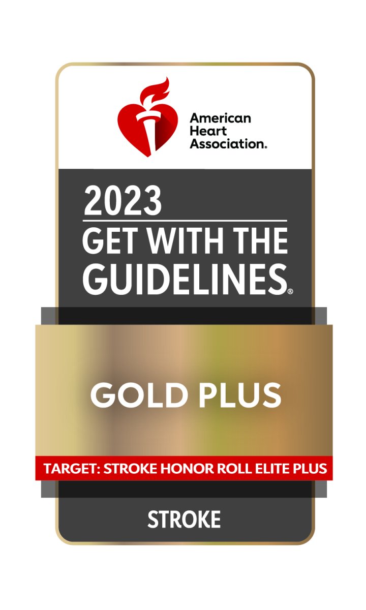 American Heart Association 2023 Get with the Guidelines Gold Plus