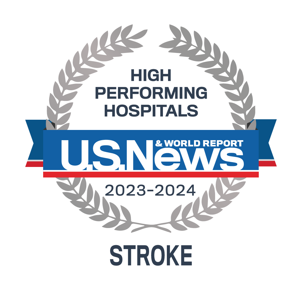 Logotipo de accidente cerebrovascular de US News World Report