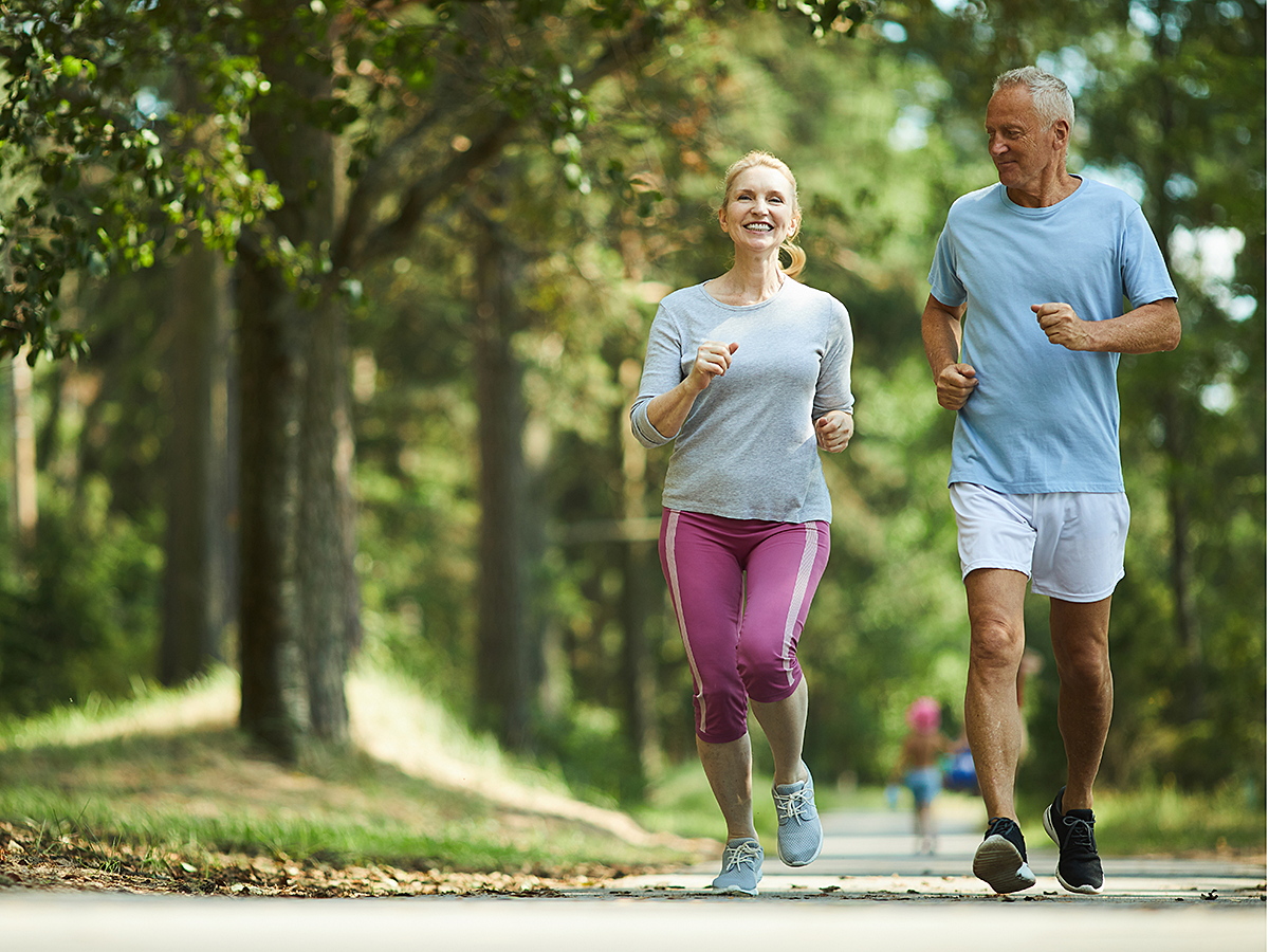 couple running