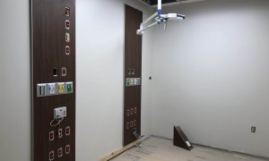 Patient room in the new Emergency Care Center