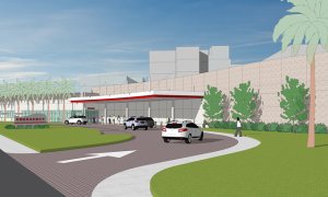 Rendering of the Exterior Front 