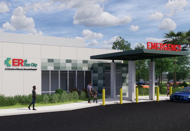 Rendering of ER at Sun City Center