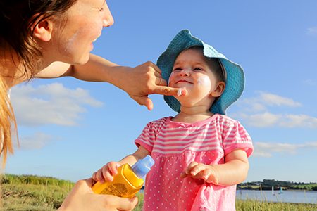 Summer Sunscreen safety