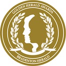 Logotipo de los premios Golden Herald